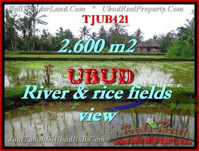 Exotic UBUD 2,600 m2 LAND FOR SALE TJUB421