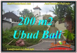 Exotic PROPERTY 200 m2 LAND FOR SALE IN Sentral / Ubud Center TJUB632