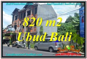 UBUD BALI 820 m2 LAND FOR SALE TJUB643